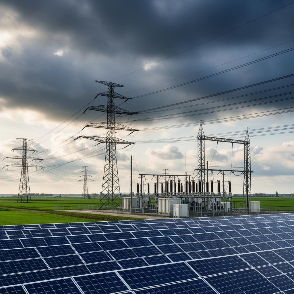 Dutch electricity grid infrastructure