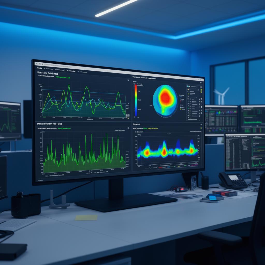Energy management data dashboard